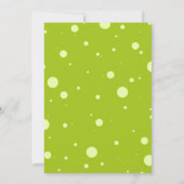 予防接種 |ショット |検疫終了パーティー 招待状 (裏面)