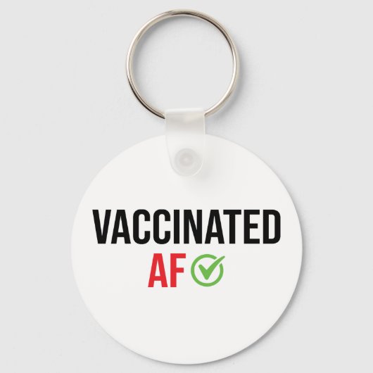 予防接種、予防接種AF キーホルダー (正面)