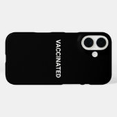 予防接種、白黒ミニマエレガントリスト Case-Mate iPhoneケース (裏面 (横))