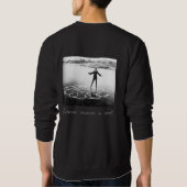 予防接種(科学がクールあるから) Sweatshirt. スウェットシャツ (裏面)