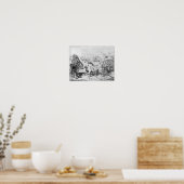 予防接種， J.L.スチュアート発行， 1802 ポスター (キッチン)