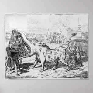 予防接種， J.L.スチュアート発行， 1802 ポスター