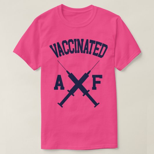 予防接種AF 1 Tシャツ (デザイン正面)
