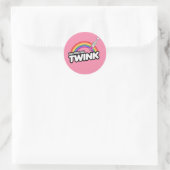 予防接種twink Tシャツ ラウンドシール (バッグ)