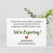 予防措置は取られ、計画は立てられなかったが 案内状 (スタンド正面)