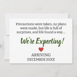 予防措置は取られ、計画は立てられなかったが 案内状