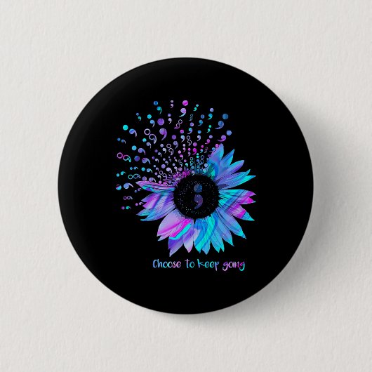 予防認識度保選択 缶バッジ (正面)