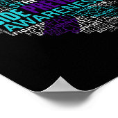 予防認識度戦い強い戦士を希望 ポスター (角)