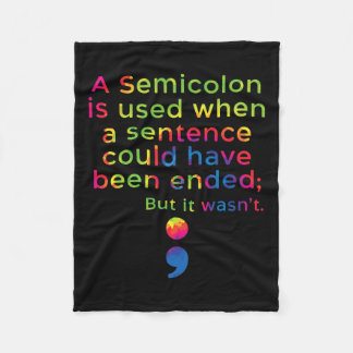 予防認識度精神保健病 フリースブランケット