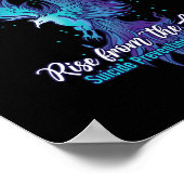 予防認識度 – フェニックス灰から上昇 ポスター (角)