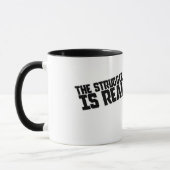 争いが始まった実在 マグカップ (左)