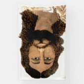 争いのないイエス 横断幕 (縦)