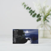 争いの名刺のテンプレートの不在 名刺 (スタンド正面)