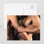 争い ポストカード (正面/裏面)