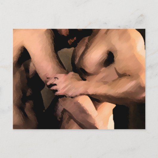 争い ポストカード (正面)