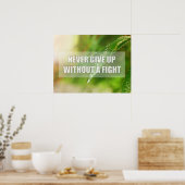 争与えうことなく起きない ポスター (キッチン)