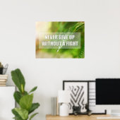 争与えうことなく起きない ポスター (ホームオフィス)