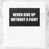 争与えうことなく起きない 長方形シール (バッグ)