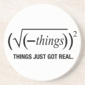 事のちょうど得られた実質 コースター (正面)