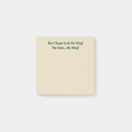 事の付箋を忘れないで下さい ポストイット