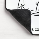 事はより悪いことができます マウスパッド (コーナー)