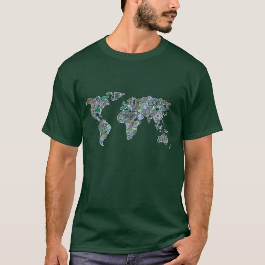 事を投げる"遠くにが"ありません Tシャツ (正面)