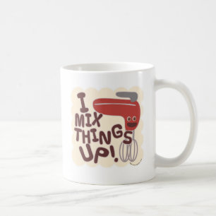 事を混合しなければなりません! コーヒーマグカップ