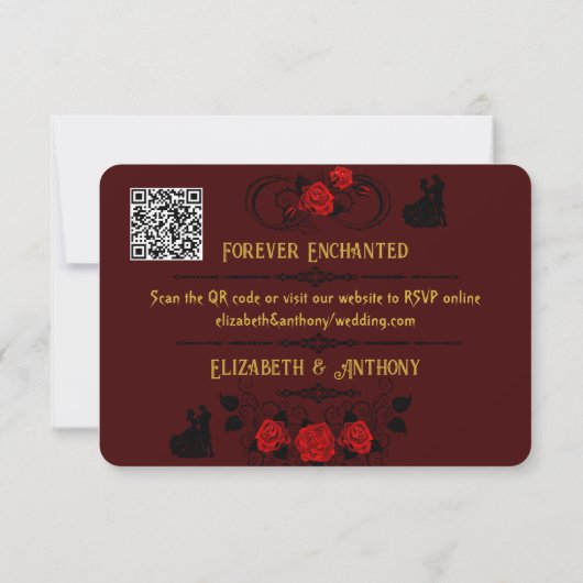 事エレガント務 出欠カード (裏面)