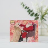 事前にアドレス指定されたサンタ葉書 シーズンポストカード (スタンド正面)