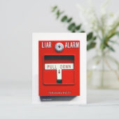 事前にアドレス指定されたドナルドJ.トランプ火トランプ葉書 ポストカード (スタンド正面)