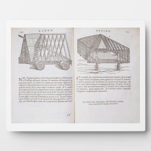 事前に作成された屋根を フォトプラーク (正面)