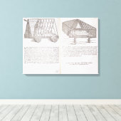 事前製作された屋根を屋根に輸送する方法 キャンバスプリント (インサイチュ (ウッドフロア))