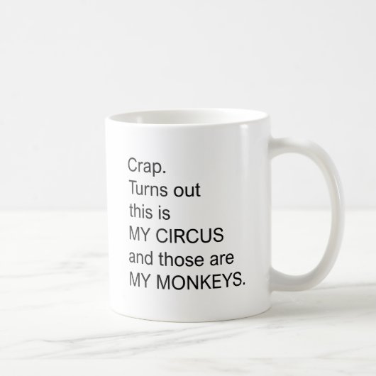 事務おもしろい所 コーヒーマグカップ (右)