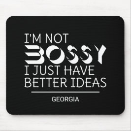 事務おもしろい所 マウスパッド