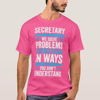 事務おもしろい補助贈与 Tシャツ