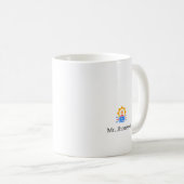 事務アシスタントの名入れギフト コーヒーマグカップ (正面右)
