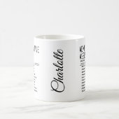 事務アシスタント コーヒーマグカップ (中央)
