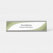 事務モダン官室 デスクネームプレート (正面)