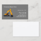 事務企業の建築会社 名刺 (正面/裏面)