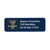 事務局又は事業海軍差出人住所ラベル ラベル (正面)