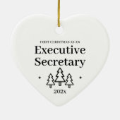 事務局長初めてのクリスマス セラミックオーナメント (裏面)