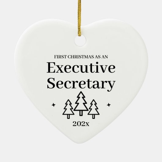 事務局長初めてのクリスマス セラミックオーナメント (裏面)