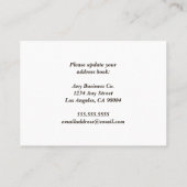 事務所がシティーモダンスカイラインを移転 名刺 (裏面)