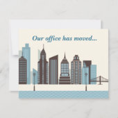 事務所がシティーモダンスカイラインを移転 案内状 (正面)