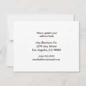 事務所がシティーモダンスカイラインを移転 案内状 (裏面)