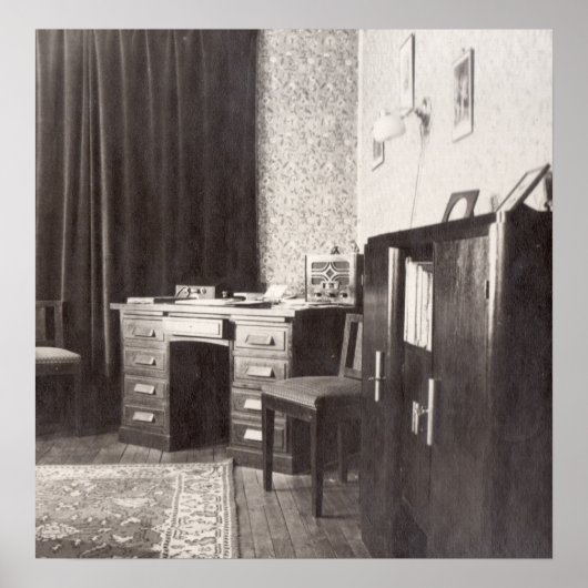 事務所、1936年パリ ポスター (正面)