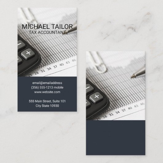 事務用品 | スプレッドシート 名刺 (正面/裏面)