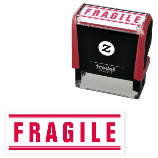 事務用壊れやすい郵便の自墨切手 セルフインキングスタンプ (インサイチュ)