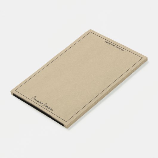 事務用文房具クラフトのカスタムデスクから ポストイット (アングル)