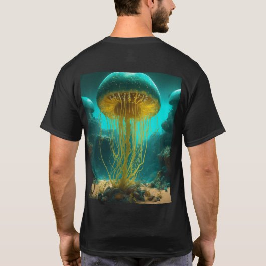 事実と共に大物を支持する。 Tシャツ (裏面)